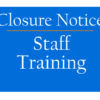 TDC Closure_banner staff